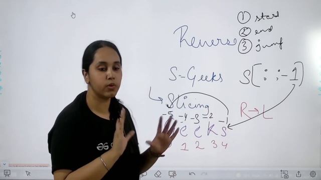 Reverse a String | School Practice Problems | Avneet Kaur Saini | GFG school смотреть онлайн