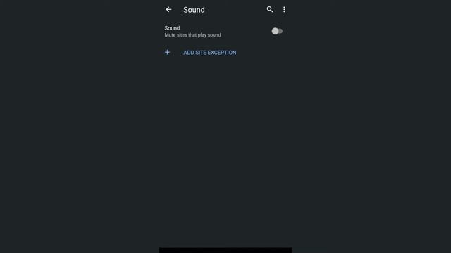 How To Enable Or Disable Sound Access To Chrome Android?