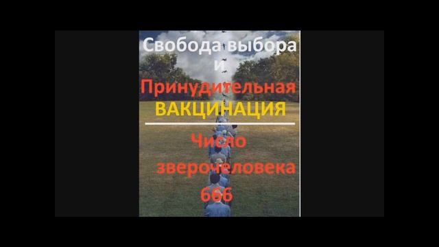 СВОБОДА ВЫБОРА И ПРИНУДИТЕЛЬНАЯ ВАКЦИНАЦИЯ,(О Числе зверочеловека 666) смотреть онлайн