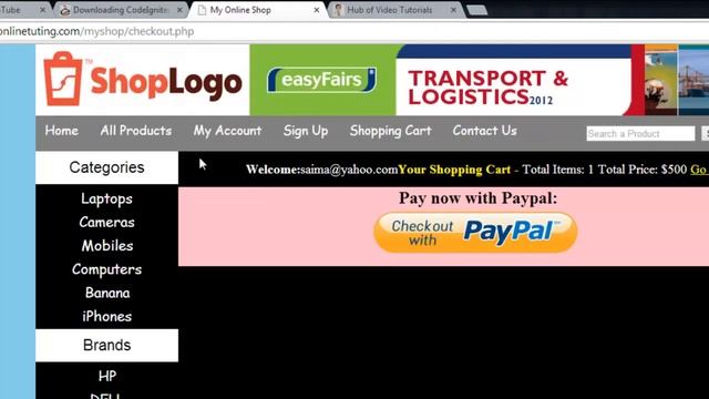 E Commerce Website in PHP & MySQL Part 1 Introduction смотреть онлайн
