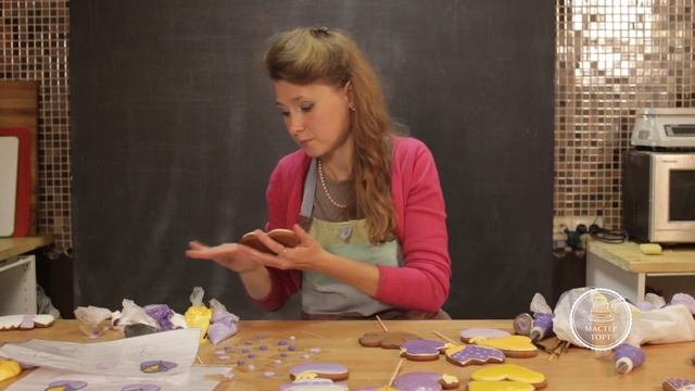 Роспись пряников глазурью смотреть онлайн