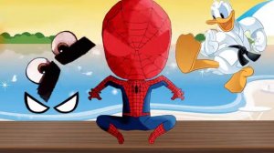 Wrong Eyes Disney Cars 3 Mcqueen Superhero Spiderman Masha Angry Birds Learn Colors Finger Family