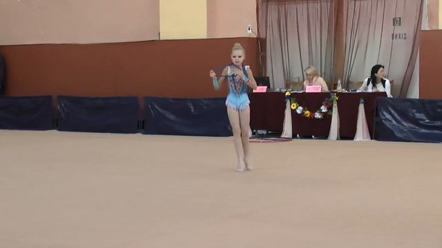 Гніздечко Оксана (скакалка) 03.10.2015 Художественная гимнастика. Чемпионат Черниговской области смотреть онлайн