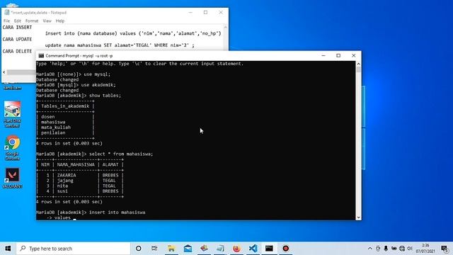 Tutorial select insert delete query mysql смотреть онлайн