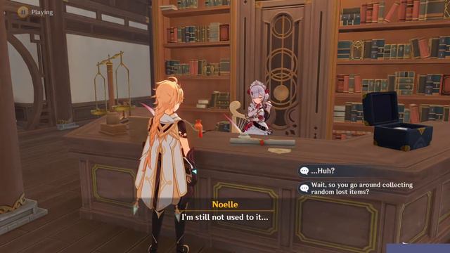 Genshin Impact Noelle Serenitea Pot All Chat смотреть онлайн