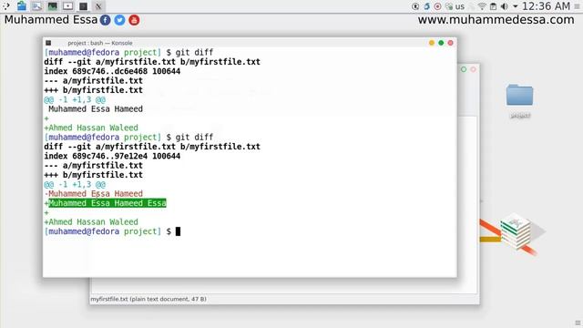 13 Git diff command смотреть онлайн