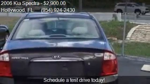 2006 Kia Spectra EX Sedan 4D for sale in Hollywood, FL 33020 смотреть онлайн