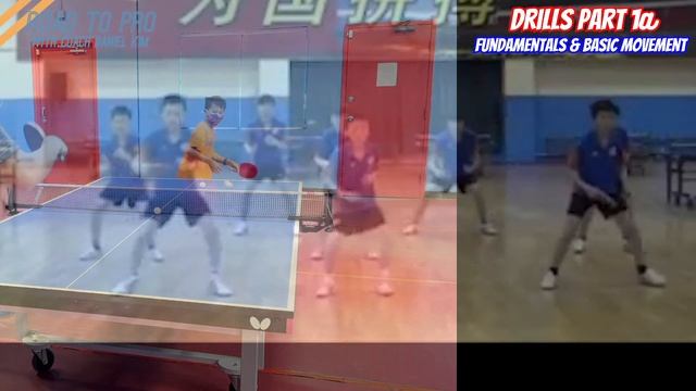 Table Tennis | Ping Pong - Drills Episode Part 1a. Drive & Footwork (Fundamentals Explained) 탁구 기본기 смотреть онлайн