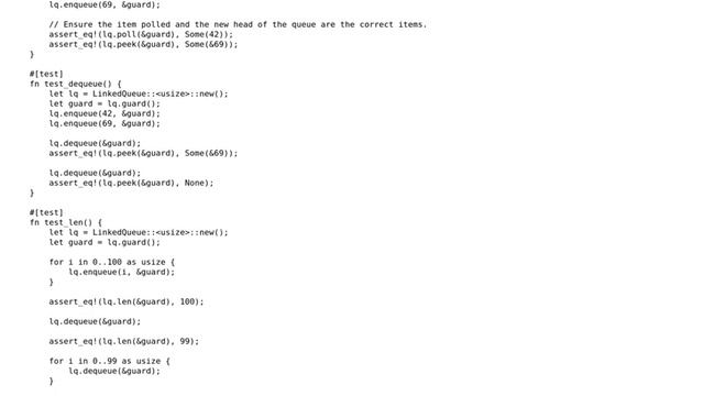 Code Review: A concurrent lock-free Linked Queue implementation смотреть онлайн