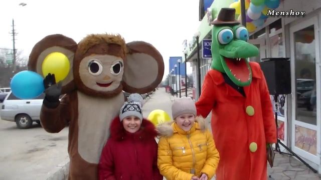 Крокодил и Чебурашка. Пример красивых костюмов. Дизайн. Как сделать смотреть онлайн