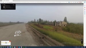 Путешествие МОСКВА-МАГАДАН на Google карте. Магаданская область. Поселок Дебин. Колыма.  Часть #110