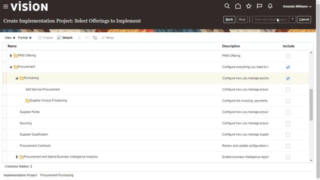 Setup | Manage Setup Using Implementation Projects смотреть онлайн