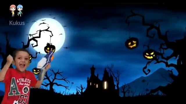 It's Halloween night | Steve and Maggie Halloween songs for kids - Cucudu and Kuku смотреть онлайн