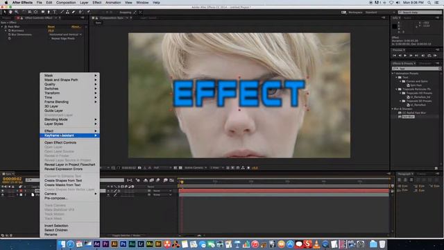 Применение Эффектов в After Effects смотреть онлайн