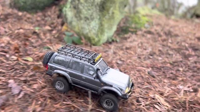 FMS RC 1/18 LC80’s in the Woods #fmsmodel смотреть онлайн