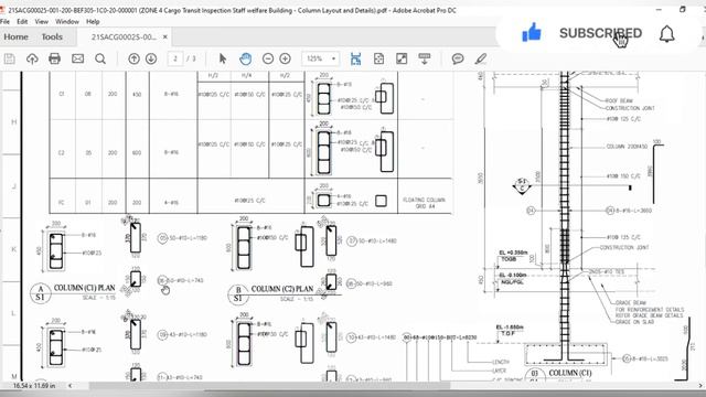How To Read Structural Shop Drawing of Column | How to Read Column Cross Section Details. смотреть онлайн