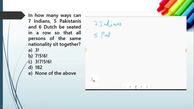 PERMUTATION COMBINATION_TAMIL_DAILY CHALLENGE QUANT 07 FEB 2019 смотреть онлайн