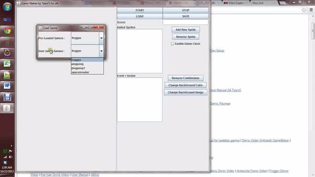 GameMaker For Assignment 8 Using the WebStart and saving the Games in the Database - Sumit Kaul смотреть онлайн