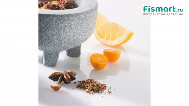 Обзор посуды для кухни | Ступка гранитная Gefu Кранчи: где купить недорого, цены на посуду - Fismar смотреть онлайн
