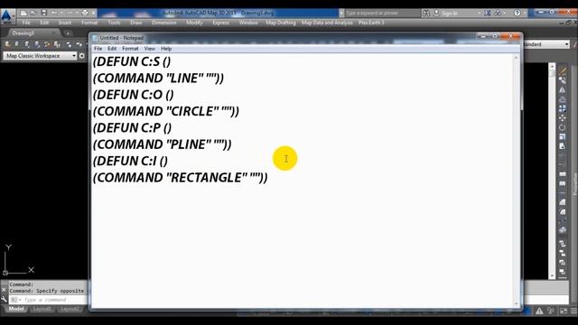 How To Create Your Own Alias Command With Lisp in AutoCad смотреть онлайн