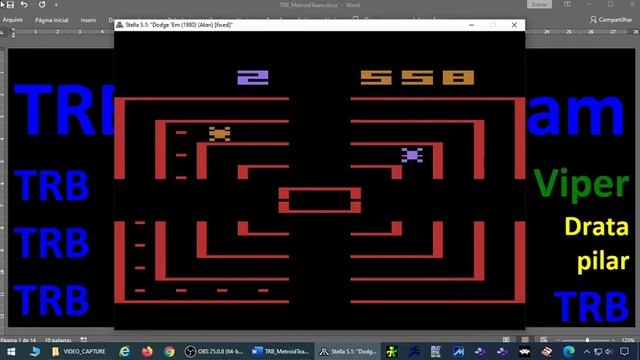 Dodge 'Em (Atari 2600) 1080 record by TRB_MetroidTeam (perfect score) смотреть онлайн