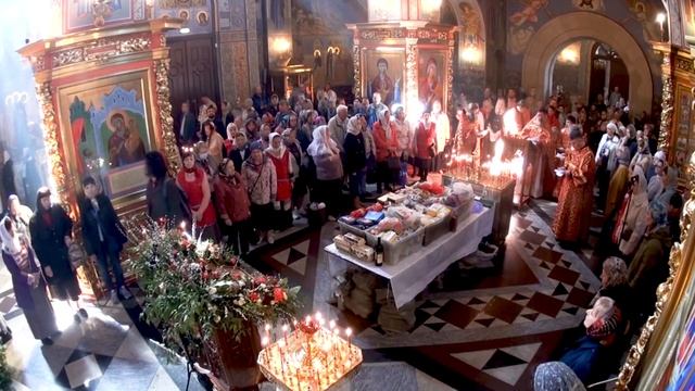 Седмица 2-я по Пасхе. Радоница. Поминовение усопших. Панихида. (25 апреля 2023 г.) смотреть онлайн
