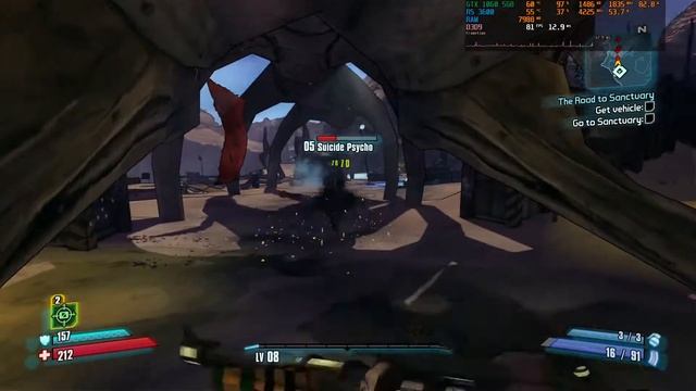 GTX 1060 5gb Aliexpress Borderlands 2 Test смотреть онлайн