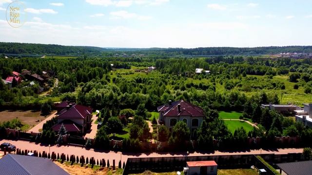 Видеобзор: коттеджный поселок Веледниково De-Luxе на НОВОЙ РИГЕ смотреть онлайн