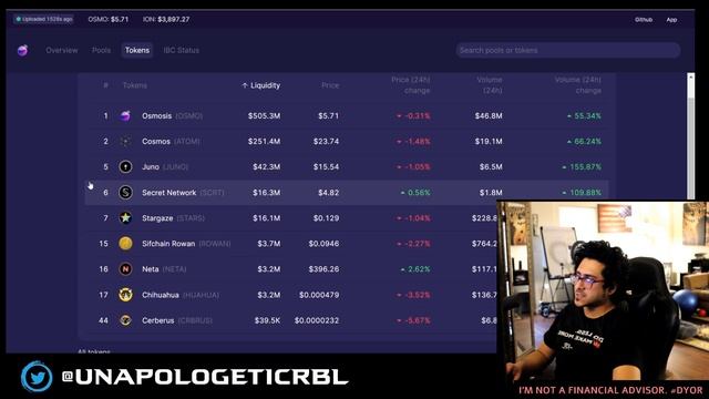 Osmosis Frontier Overview and My Plan for $CRBRUS (Boom or Bust) ? смотреть онлайн