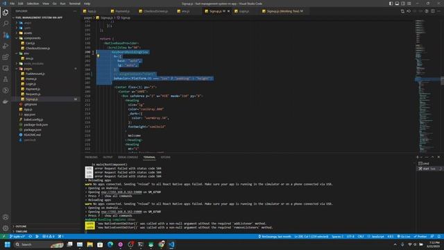Fuel Management System | NextJS | ExpressJS | React Native | Dev Process | Part 19 смотреть онлайн