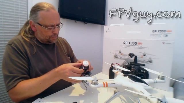 Walkera QR x350pro build video смотреть онлайн
