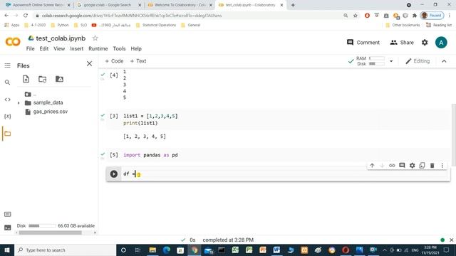Python Beginners Tutorial - Google Colab or Colaboratory for Python- Jupyter Notebook смотреть онлайн