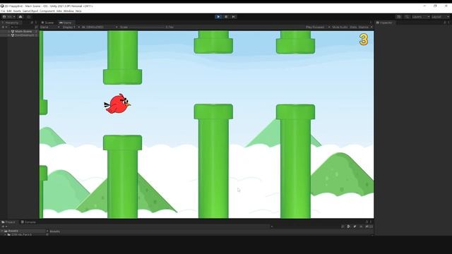 Unity No Code - Make Flappy Bird Game in 1 Hour - Tutorial Coming - Visual Scripting - Bolt смотреть онлайн