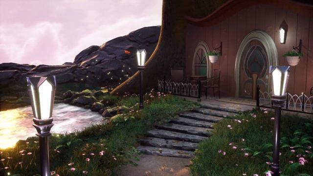 Treehouse By Sunset | 3D Game Environment Art смотреть онлайн