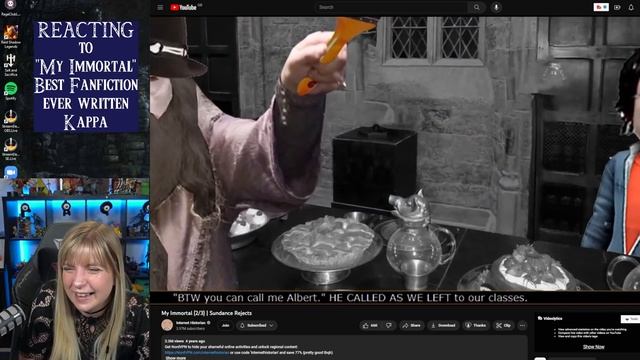 Reacting to the greatest fanfiction ever written - MY IMMORTAL смотреть онлайн