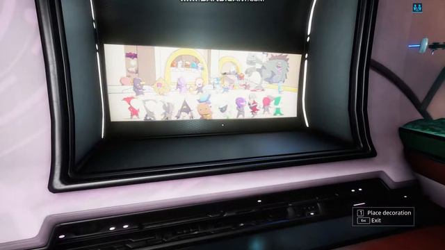 WARFRAME-Orbiter (Pinkstyle) Aquarium Vignette смотреть онлайн