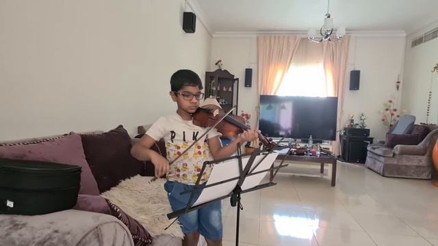 Westend Horn Pipe on Violin by Ishaan Rallapalli смотреть онлайн