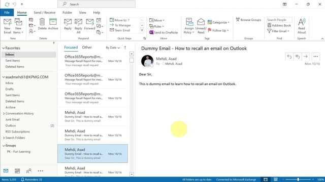 How to Schedule an Email in Outlook | Microsoft 365 | Mahadees.com смотреть онлайн