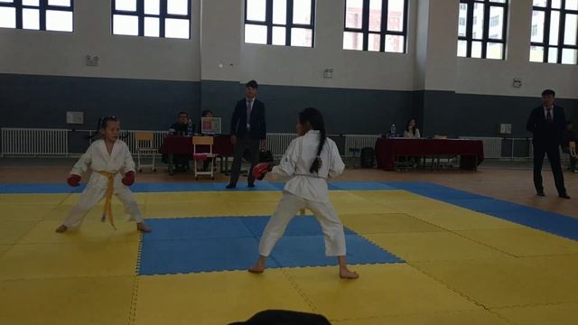 Каратэ/кумите/шотокан, 1 - соревнование, Уланбекова Асель Данияровна