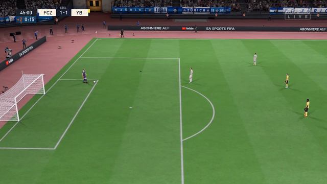 FIFA 23 | FC Zürich Vs BSC Young Boys - CSSL | Gameplay