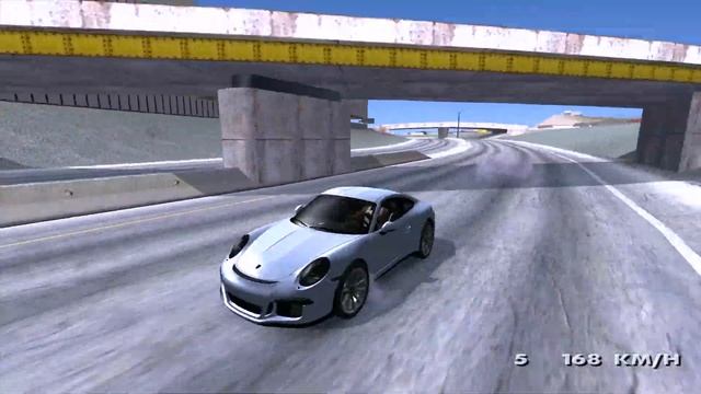 Porsche 911 R Gameplay GTA SA 2,7K _REVIEW смотреть онлайн