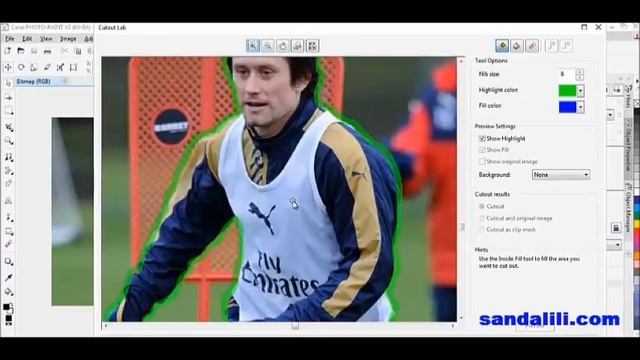 Corel master : How to remove the background using the Cutout Lab Corel Draw X7 Tutorial смотреть онлайн