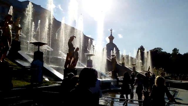 большой каскад, фонтан Самсон смотреть онлайн