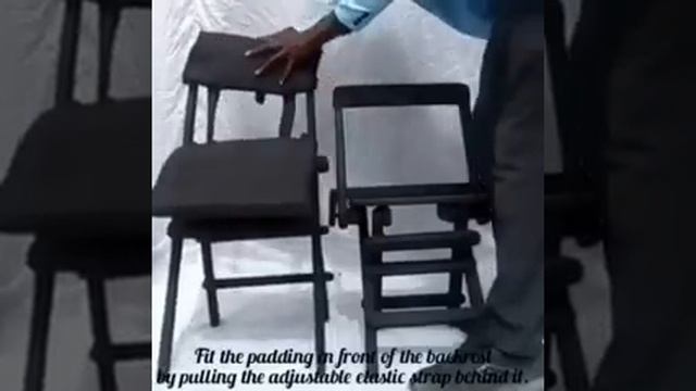 Padding/Cushion for WooDIYni Foldable Reading/Dining Chairs — Operating instructions/manual смотреть онлайн