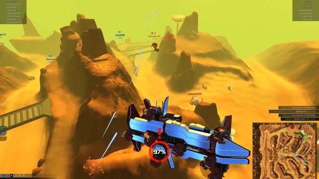 Robocraft - Flying BOMBER Вместе с Besteea и 28Exon = 3 kills.CPU 1492 pFlops 10-Tier. смотреть онлайн
