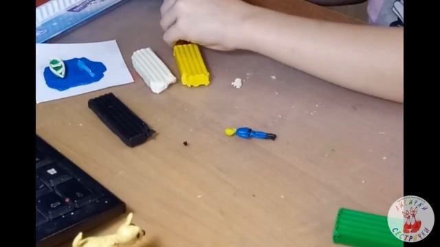 Как слепить рыбака! смотреть онлайн