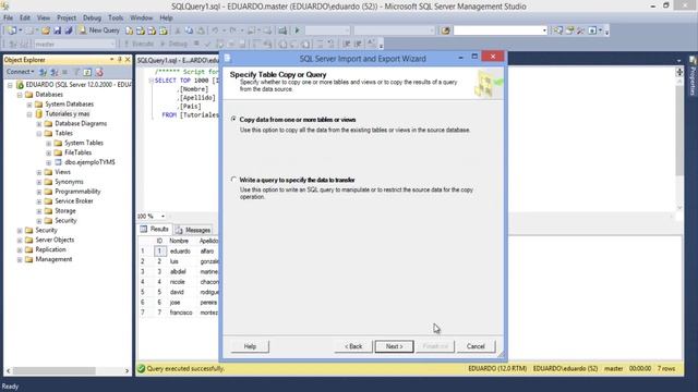 Exportar a Excel desde SQL server | SQL Server - #49 смотреть онлайн