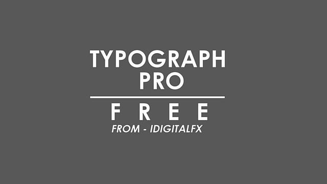 Typograph Pro Font Family FREE смотреть онлайн