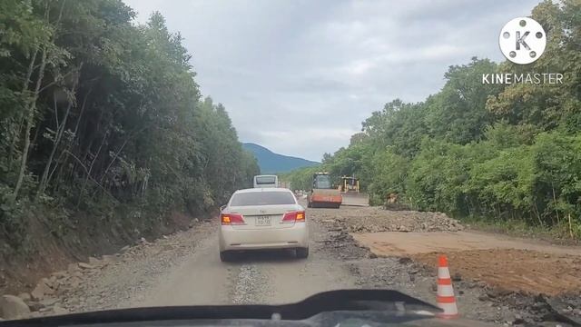 Дорога на отдых из Владивостока до Порта Восточный. Трио (2 пенсионера+собачка). смотреть онлайн