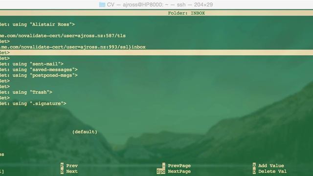 How to use Alpine (PINE) email client to use IMAP iCloud (or Gmail) email смотреть онлайн